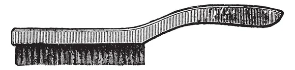 Иллюстрация Представляет Мебель Трения Кисть Которая Используется Качестве Отделочной Винтажные — стоковый вектор
