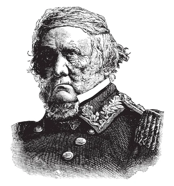 Lieutenant Général Winfield Scott 1786 1866 Était Général Armée Des — Image vectorielle