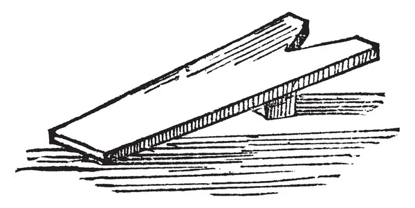 ジャックはブーツ ヴィンテージの線描画や彫刻イラストをやってのける楽器です — ストックベクタ