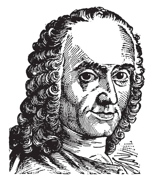 Бодмер Иоганн Якоб 1698 1783 Швейцарский Писатель Критик Поэт Графика — стоковый вектор
