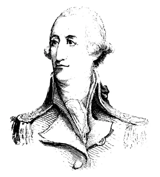 John Peter Gabriel Muhlenberg 1746 1807 Byl Americký Kněz Kontinentální — Stockový vektor