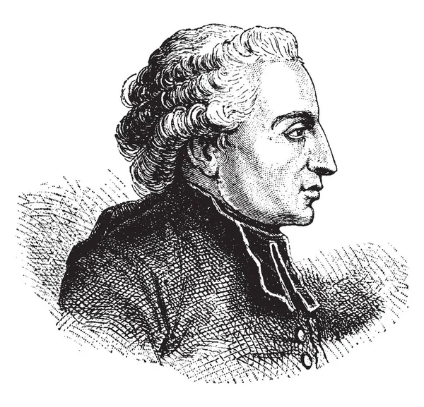 エマニュエル ジョゼフ シエイエス 1748 1836 彼はフランスのローマ カトリック Abb 聖職者と政治的な作家 ビンテージの線の描画や彫刻イラスト — ストックベクタ