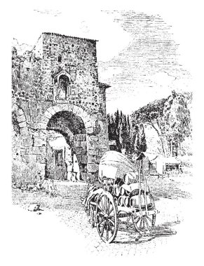 Porta San Paolo, siyah beyaz