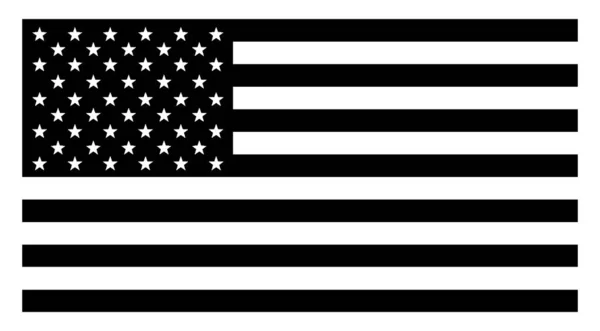 Csillag Egyesült Államok Zászló 1960 Zászló Van Piros Fehér Kék — Stock Vector