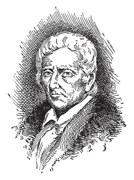 Daniel Boone 1734 1820 Fue Pionero Estadounidense Explorador Fronterizo Uno — Archivo Imágenes Vectoriales