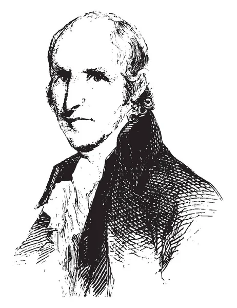 Timothy Pickering 1745 1829 Était Homme Politique Massachusetts Troisième Secrétaire — Image vectorielle