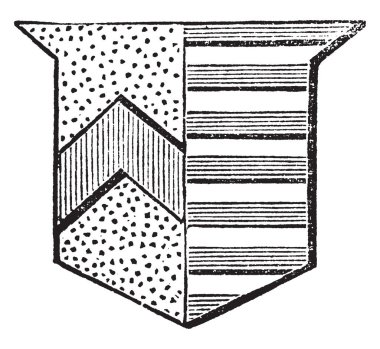 Baron ve Femme olduğunu soluk, klasik çizgi çizme ayrılmak için söyledi veya illüstrasyon oyma hanedan dilde.