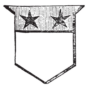 Şef sıradan herhangi bir diğer oluştururlar ancak düz, vintage çizgi çizme veya oyma illüstrasyon.