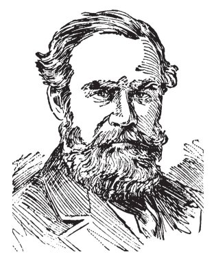 Efendim John Lubbock, 1834-1913, o bir İngiliz bankacı, emperyalizminin, hayırsever, bilim adamı ve bilge, vintage çizgi çizme veya oyma illüstrasyon yapıldı.