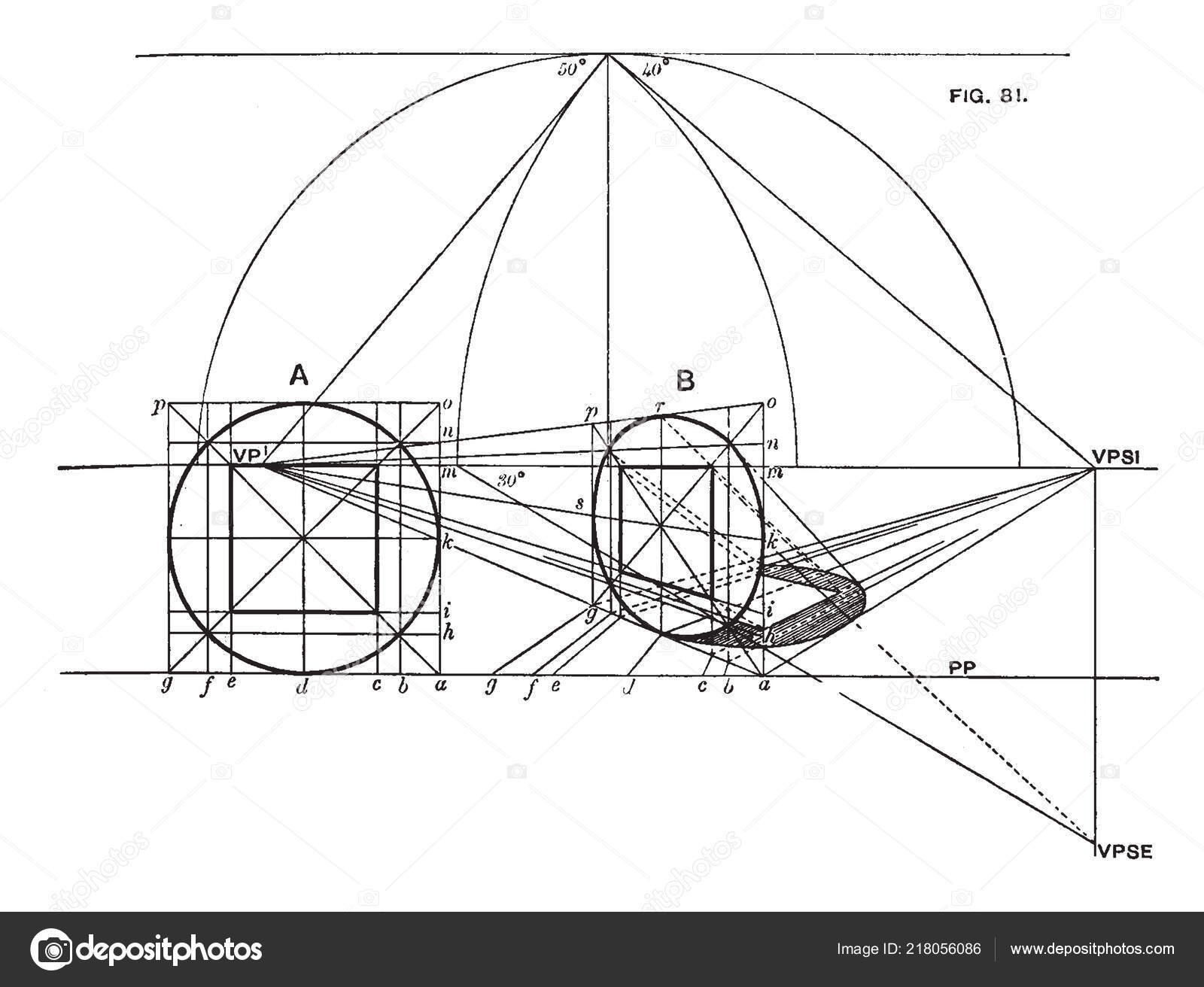 Como desenhar um quadrado em perspectiva central, image size:1600x1312