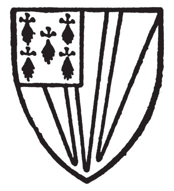 Basset baba tarafından bir çizgi yüzyıllar boyunca hayatta kaldı, onun soyundan gelenler dalı uzun Tehidy bucak Illogan, vintage çizgi çizme veya oyma illüstrasyon Malikanesi'nde oturmuş.