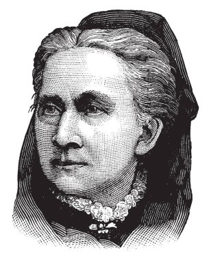 Belva Ann Bennett Lockwood bir Amerikalı avukat, politikacı, eğitimci ve yazar, vintage çizgi çizme veya oyma resimde olan görüntü açıklamak olduğunu.