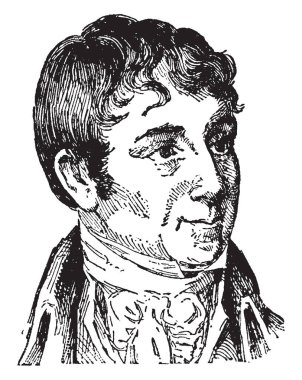 Charles B. Brown, ABD'li yazar, tarihçi ve erken Ulusal dönemi, vintage çizgi çizme veya oyma resim editörü o 1771-1810, oldu