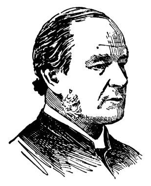Dean Frederick William Farrar, 1831-1903, o bir din adamı İngiltere Kilisesi ve yazar, vintage çizgi çizme veya oyma illüstrasyon yapıldı.