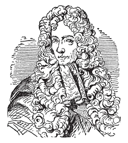 Robert Boyle 1627 1691 Philosophe Chimiste Physicien Inventeur Célèbre Pour — Image vectorielle