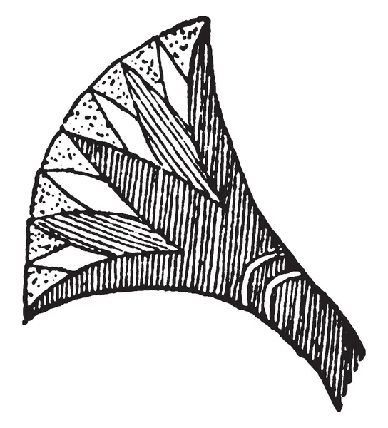 Conventionalized Lotus çiçeği krallar ve Tanrılar, vintage çizgi çizme veya oyma resimde elinde gösterilir.