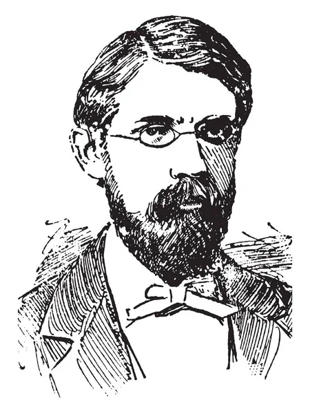 Francis Patton, Ll.D., 1843-1932, o bir Amerikan rahip ve eğitimci, vintage çizgi çizme veya oyma illüstrasyon yapıldı.