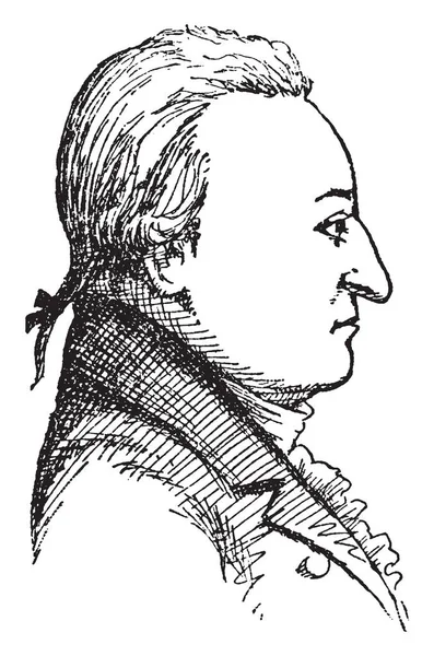 William Livingston 1723 1790 Fue Gobernador Nueva Jersey 1776 1790 — Vector de stock