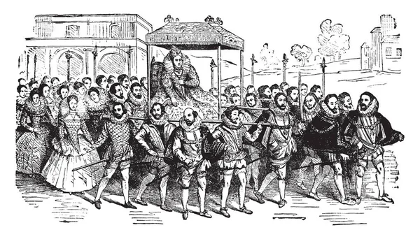 Kraliçe Elizabeth Commonwealth ve onun katılım, vintage çizgi çizme veya oyma illüstrasyon beri bağımsız hale gelmiştir 12 ülkesinin kraliçesi başkanıdır.