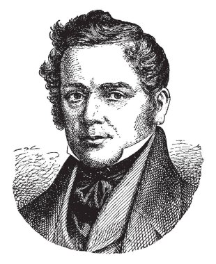 Carl Czerny, 1791-1857, o bir Avusturyalı besteci, öğretmen ve piyanist, ünlü piyano, klasik çizgi çizme veya oyma illüstrasyon Etüdler onun kitaplar için yapıldı.