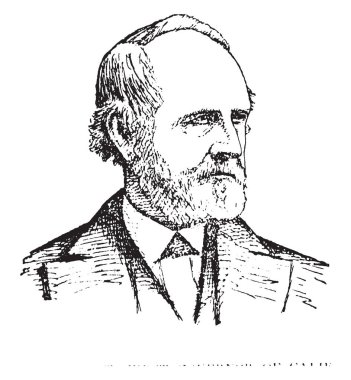 Peter G. Burnett, 1807-1895, ABD'li siyasetçi ve California, vintage çizgi çizme veya oyma illüstrasyon ilk valisi biriydi