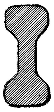 Müzmin demiryolu, vintage illüstrasyon kazınmış. Endüstriyel ansiklopedi E.-O. Lami - 1875.