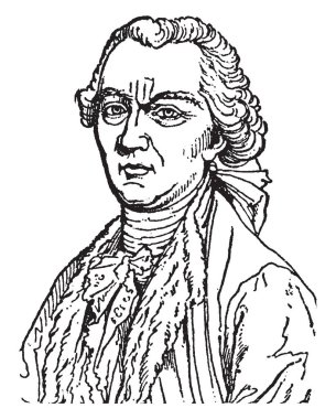 Comte de Buffon, 1707-1788, o bir Fransız doğabilimci, matematikçi ve kozmolog, vintage çizgi çizme veya oyma illüstrasyon yapıldı.
