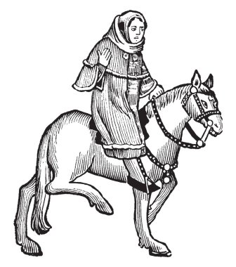 Hukuk adamı bu resim at, vintage çizgi çizme veya oyma illüstrasyon kişini gösteriyor.