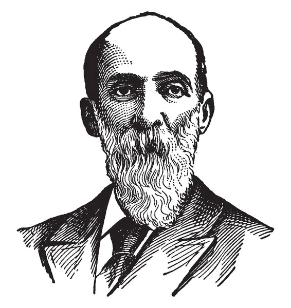 Általános Joseph Wheeler 1836 1906 Ban Egy Amerikai Katonai Parancsnok — Stock Vector