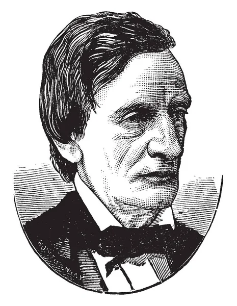 William Evarts 1818 1901 Était Avocat Homme État Américain New — Image vectorielle