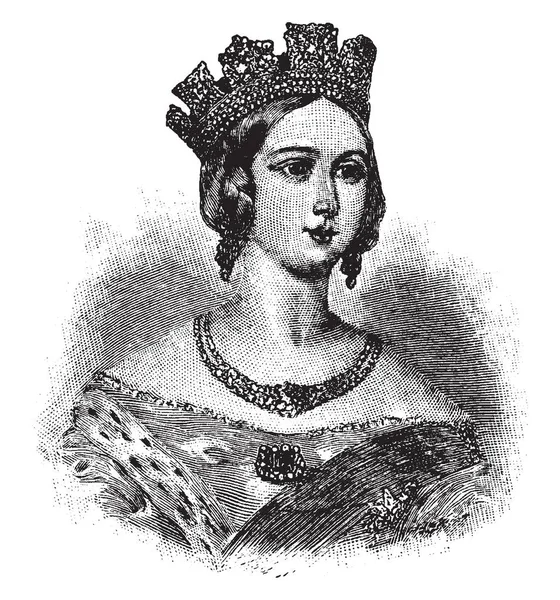 Reina Victoria 1819 1901 Fue Reina Del Reino Unido Gran — Archivo Imágenes Vectoriales