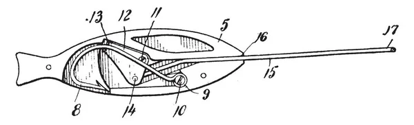 Fiskagn Används För Att Locka Fisk Agn Används Vanligtvis Slutet — Stock vektor