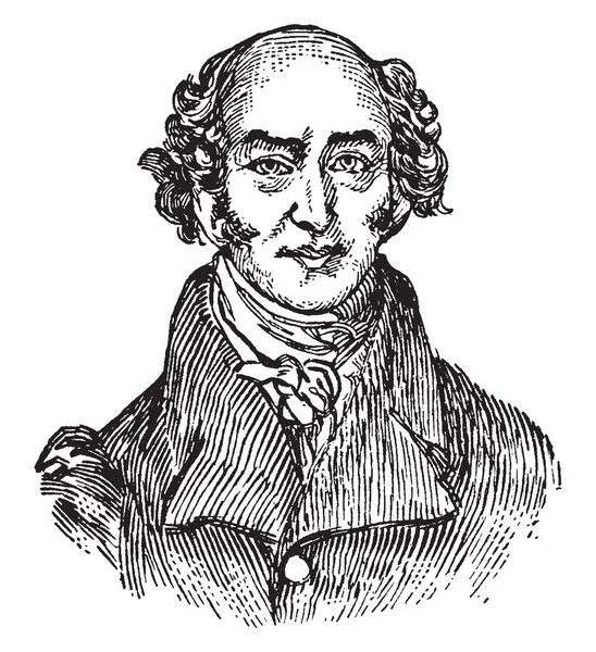 George Canning 1770 1827 Hij Een Brits Staatsman Politicus Eerste — Stockvector