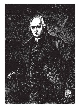 Genel Lincoln, 1733-1810, o bir Amerikan ordusu subay ve Binbaşı, kıta Ordusu'nda Amerikan Bağımsızlık Savaşı, vintage çizgi çizme veya oyma illüstrasyon sırasında yapıldı.
