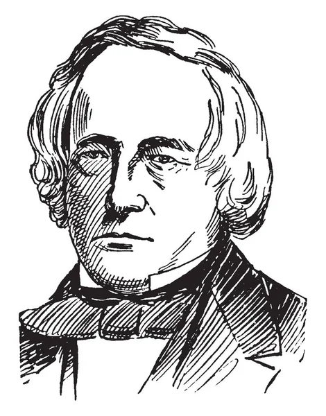 John Slidell 1793 1871 Hij Een Amerikaans Politicus Advocaat Zakenman — Stockvector