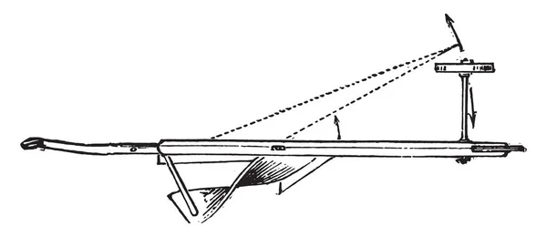 Mode Action Une Patinette Une Roue Roulettes Pour Maintenir Une — Image vectorielle