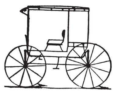 Depo vagon şeyler gelecekte kullanmak, vintage çizgi çizme veya oyma illüstrasyon büyük miktarlarda depolandığı bir yerdir.