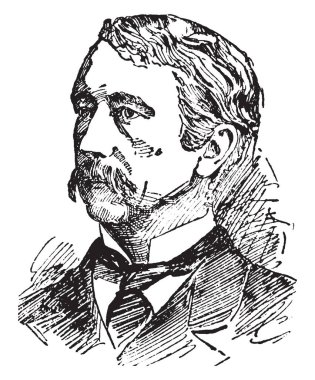 Lord Wolseley, 1833-1913, o bir subay İngiliz ordusu ve İngiliz genel, vintage çizgi çizme veya oyma illüstrasyon yapıldı.