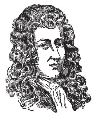 Robert La Salle, 1643-1687, o bir Fransız kaşif, vintage çizgi çizme veya oyma illüstrasyon yapıldı.