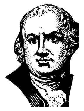 Robert Morris, 1734-1806, Amerikan Devrimi ve Bağımsızlık Bildirgesi Pennsylvania, vintage çizim temsil eden veya illüstrasyon oyma imzalayan finanse bir Amerikan tüccar olduğunu