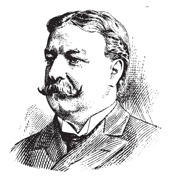 Taft William Howard 1857 1930 Han Var President Usa Och — Stock vektor