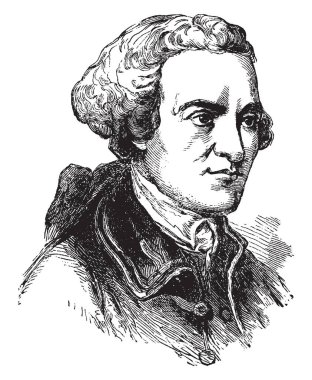 John Hancock, 1737-1793, he was an American statesman, prominent patriot of the American revolution, president of second continental congress, governor of the commonwealth of Massachusetts, vintage line drawing or engraving illustration clipart