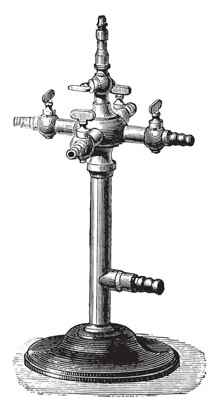 Świecznik Amfiteatr Vintage Grawerowane Ilustracja Przemysłowe Encyklopedia Lami 1875 — Wektor stockowy