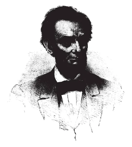 Abraham Lincoln 1809 1865 Hij Een Amerikaans Politicus Advocaat Zestiende — Stockvector