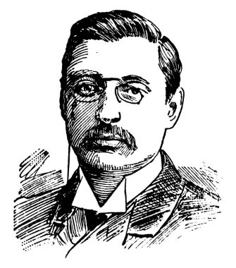 Henry Rider Haggard, 1856-1925, o bir İngilizce macera romanları, vintage çizgi çizme veya oyma illüstrasyon yazarı