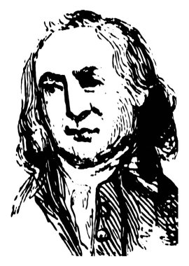 William Williams, Connecticut, vintage çizim temsil eden veya illüstrasyon oyma bir imzalayan bağımsızlık ilanı yapıldı.