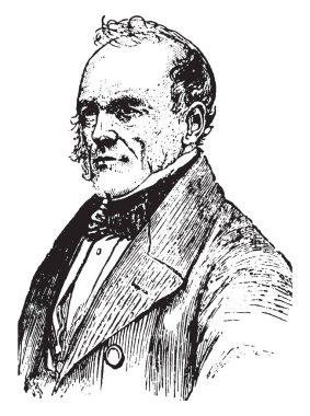 Efendim Charles Lyell, 1797-1875, o İskoç bir jeolog, Jeoloji, vintage çizgi çizme veya oyma illüstrasyon ilkeleri yazar olarak ünlü oldu