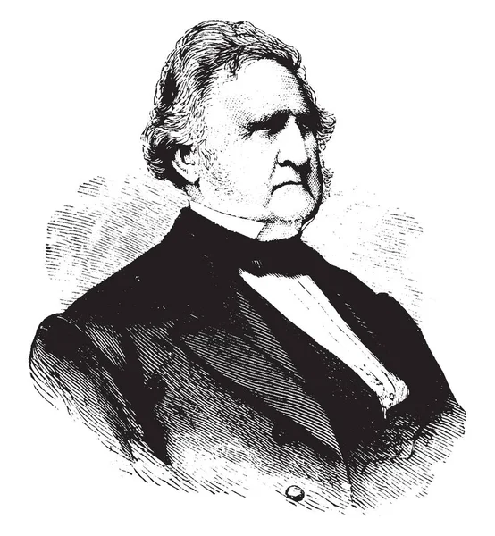 Winfield Scott 1786 1866 Fue General Del Ejército Los Estados — Archivo Imágenes Vectoriales