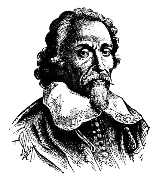 William Harvey 1578 1657 Était Médecin Anglais Qui Apporta Une — Image vectorielle