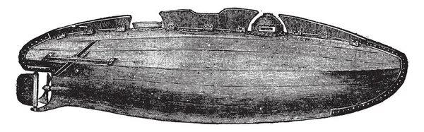 Підводний Човен Який Має Більш Обмежені Підводні Можливості Термін Найчастіше — стоковий вектор